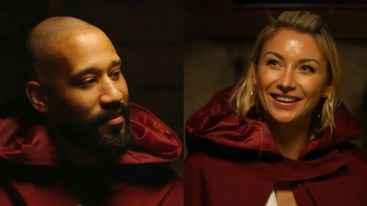 Die Verräter Carina und Jalil treffen aufeinander