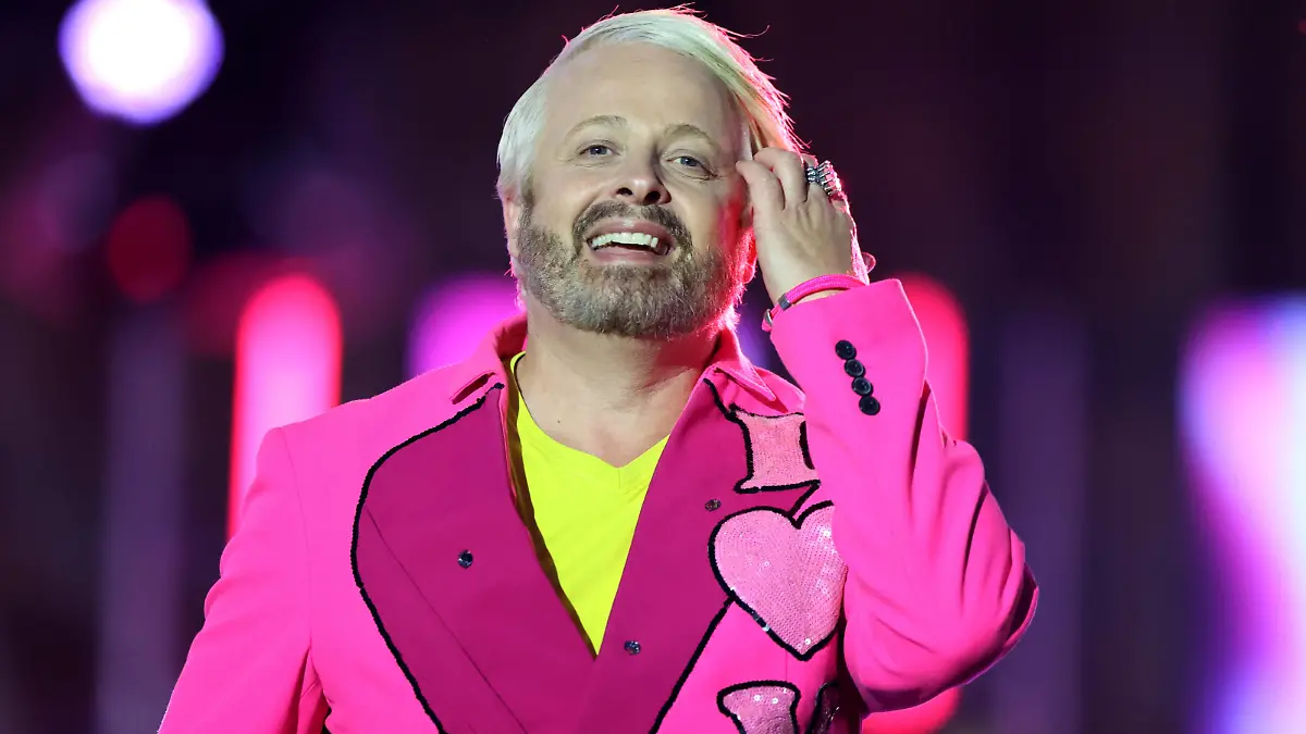 ORF Wenn die Musi spielt . Sänger Ross Antony wärhend Proben zum Musik Open Air Wenn die Musi spielt am 23.06.2023 in Bad Kleinkirchheim. 20230623SBK0144 *** ORF Wenn die Musi spielt singer Ross Antony during rehearsals for the music open air Wenn die Musi spielt on 23 06 2023 in Bad Kleinkirchheim 20230623SBK0144