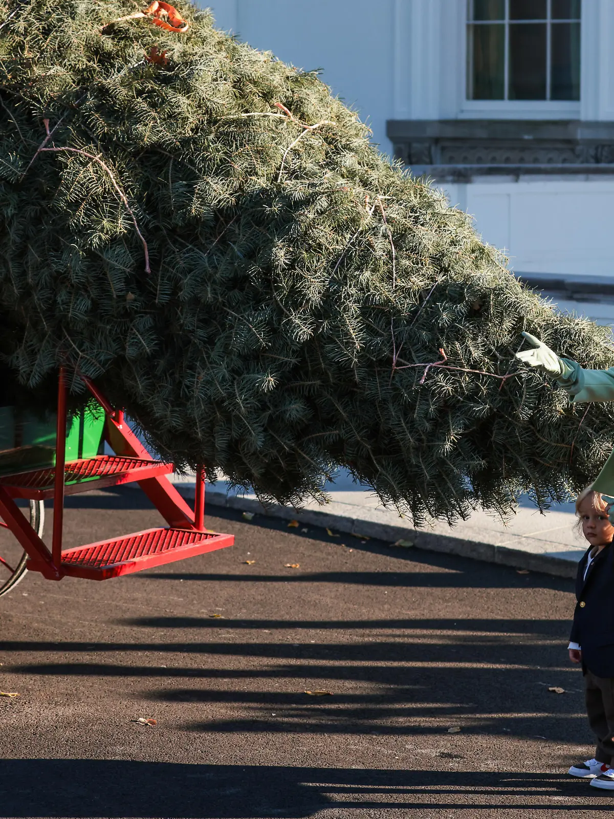People assist in the arrival of the White House Christmas Tree on the North Portico of the White House in Washington, DC, on November 21, 2022.
Credit: Oliver Contreras / Pool via CNP
Pictured: Jill Biden,Beau Biden
Ref: SPL5504938 211122 NON-EXCLUSIVE
Picture by: Oliver Contreras / Pool via CNP / SplashNews.com



World Rights, No France Rights
