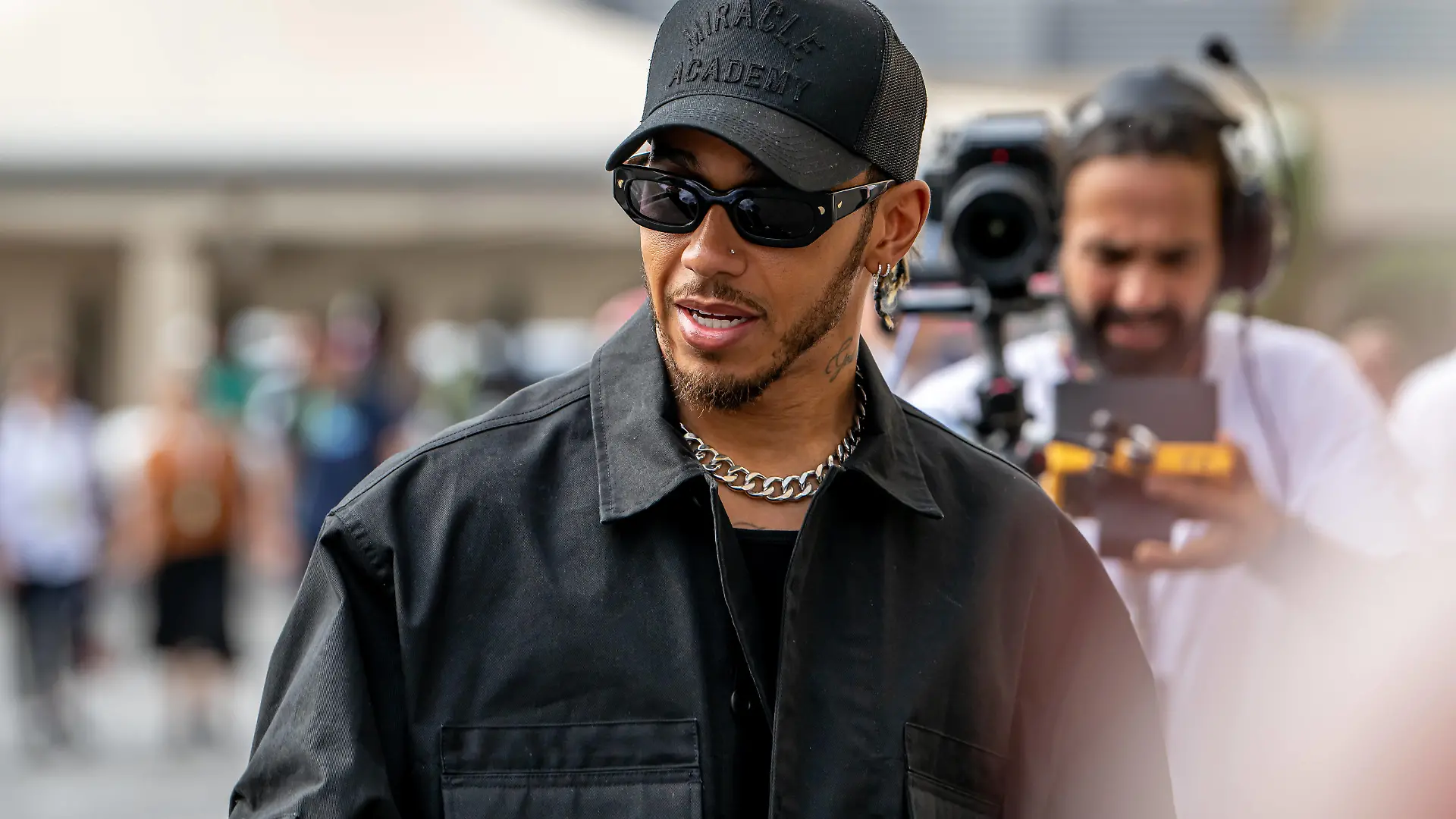 ABU DHABI, UNITED ARAB EMIRATES: Lewis Hamilton, racing for the Mercedes AMG team during the 2022 Formula 1 Abu Dhabi Grand Prix at the Yas Marina Circuit in Abu Dhabi, United Arab Emirates.
