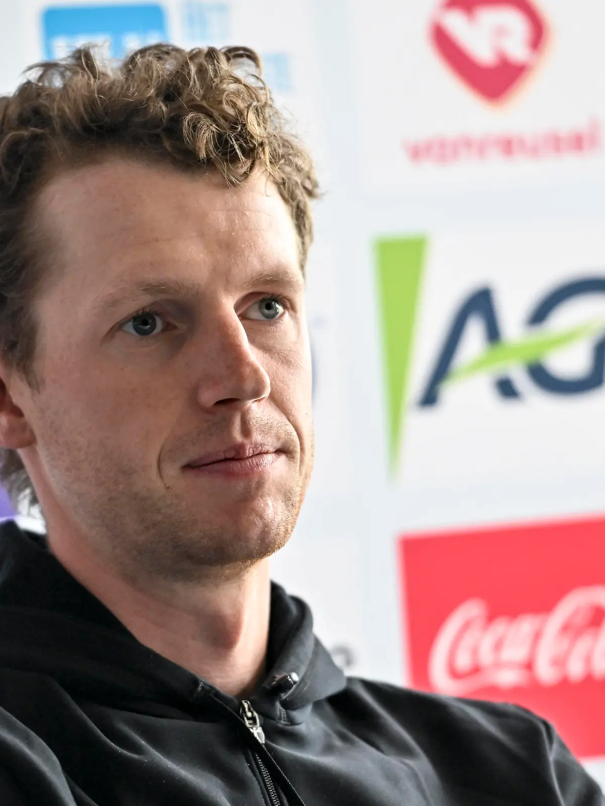 Belgian Nathan Van Hooydonck pictured during a press conference, PK, Pressekonferenz ahead of the upcoming UCI Road World Championships cycling, in Wollongong, Australia, Monday 19 September 2022. The Worlds are taking place from 18 to 25 September. DIRKxWAEM PUBLICATIONxNOTxINxBELxFRAxNED x44960757x 