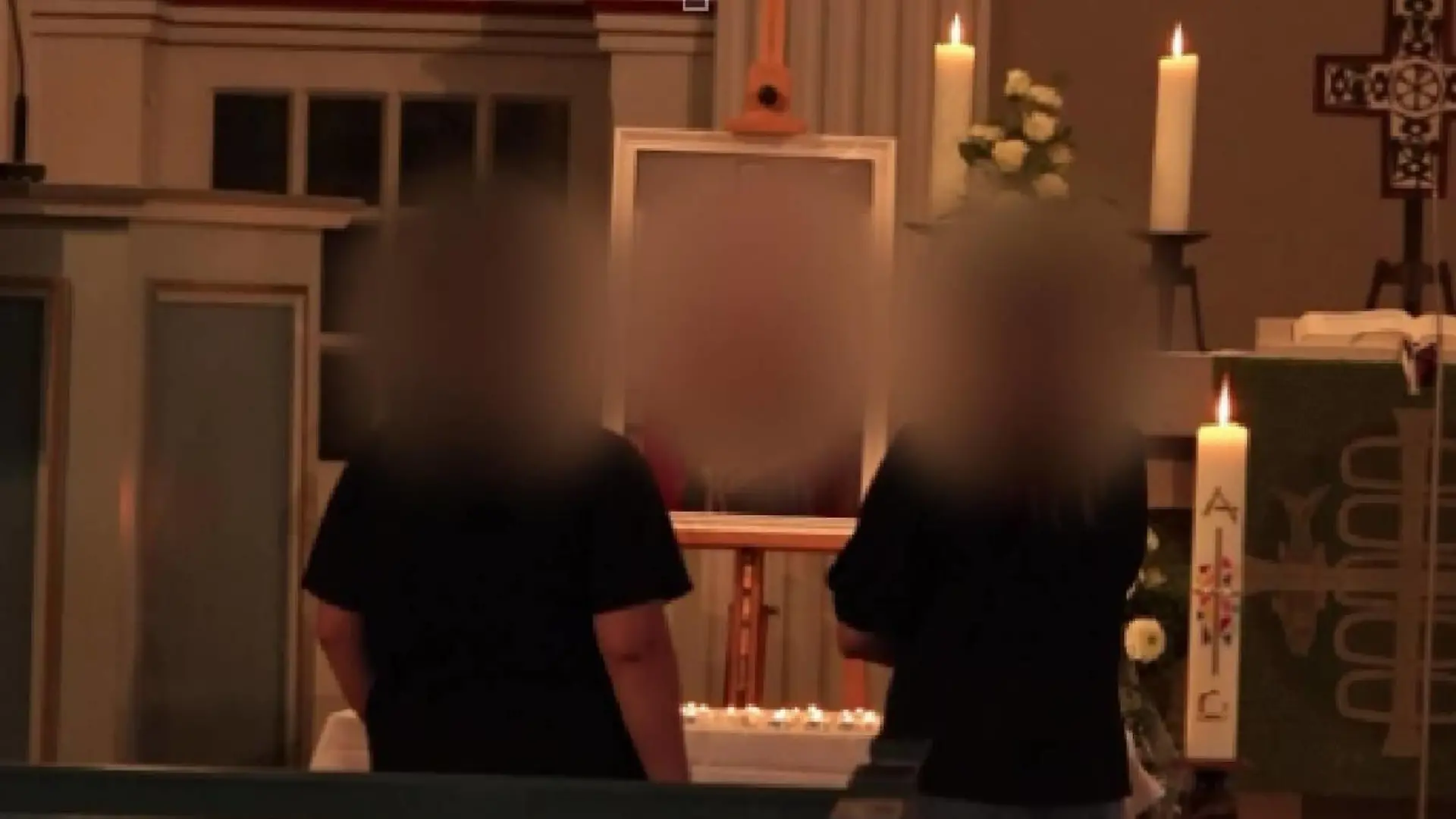 In der Kirche
