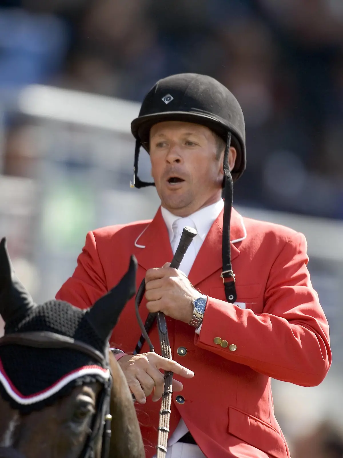 Bildnummer: 02474038  Datum: 30.08.2006  Copyright: imago/Thomas Zimmermann
Eric Lamaze (Kanada) auf Hickstead; Vdig, quer, close Pferd Hengst World Equestrian Games 2006, Weltreiterspiele, Reiten, Reitsport, Springreiten, Springen Aachen Mercedes Benz Preis Pferdesport WM Herren Einzel Einzelbild pessimistisch Randmotiv Personen Tiere

Image number 02474038 date 30 08 2006 Copyright imago Thomas Zimmermann Eric Lamaze Canada on Hickstead Vdig horizontal Close Horse Stallion World Equestrian Games 2006 World Equestrian Games riding Horse riding showjumping Jump Aachen Mercedes Benz Prize Equestrian sports World Cup men Singles Single pessimistic Rand motive Human Beings Animals 