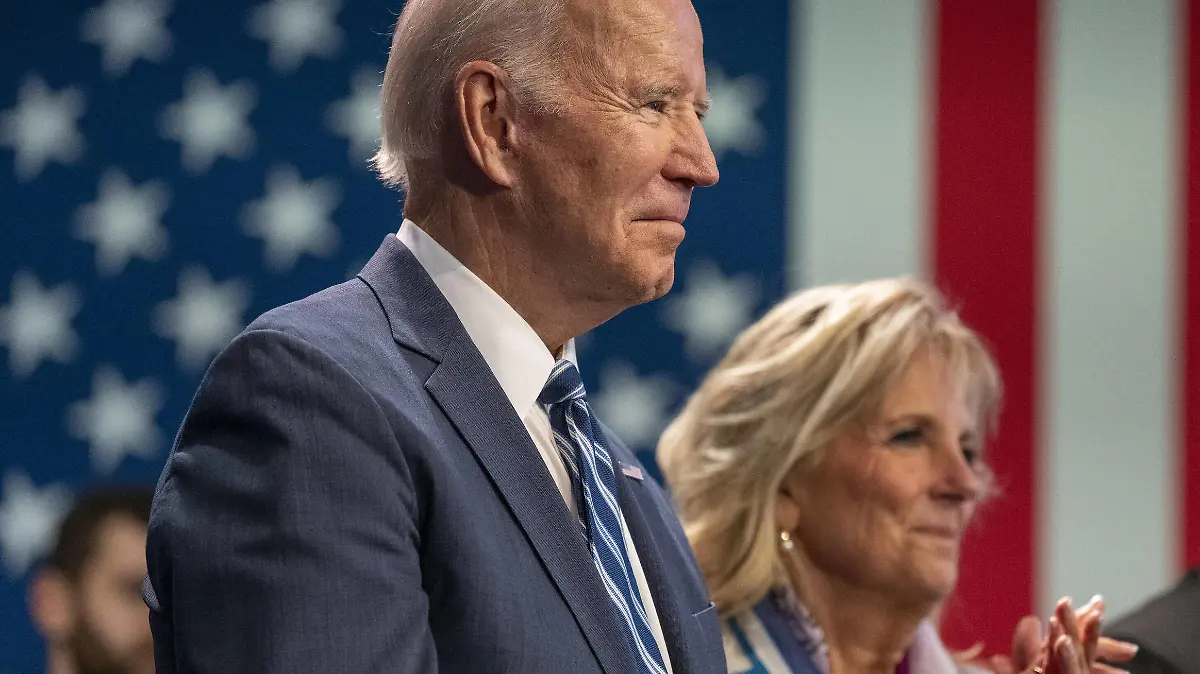 President Joe Biden listens during a DNC political event at Howard Theatre in Washington, DC on Thursday, November 10, 2022. 1 WAP20221110524 KenxCedeno