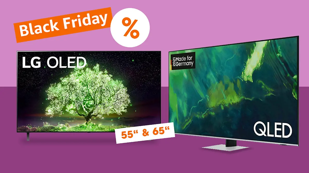 Fernseher im Angebot am Black Friday.