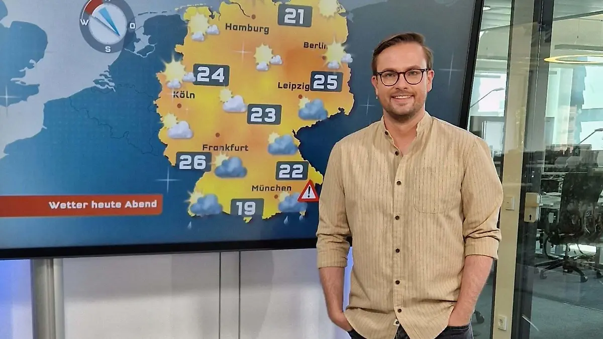 Wetter.de-Meteorologe Paul Heger