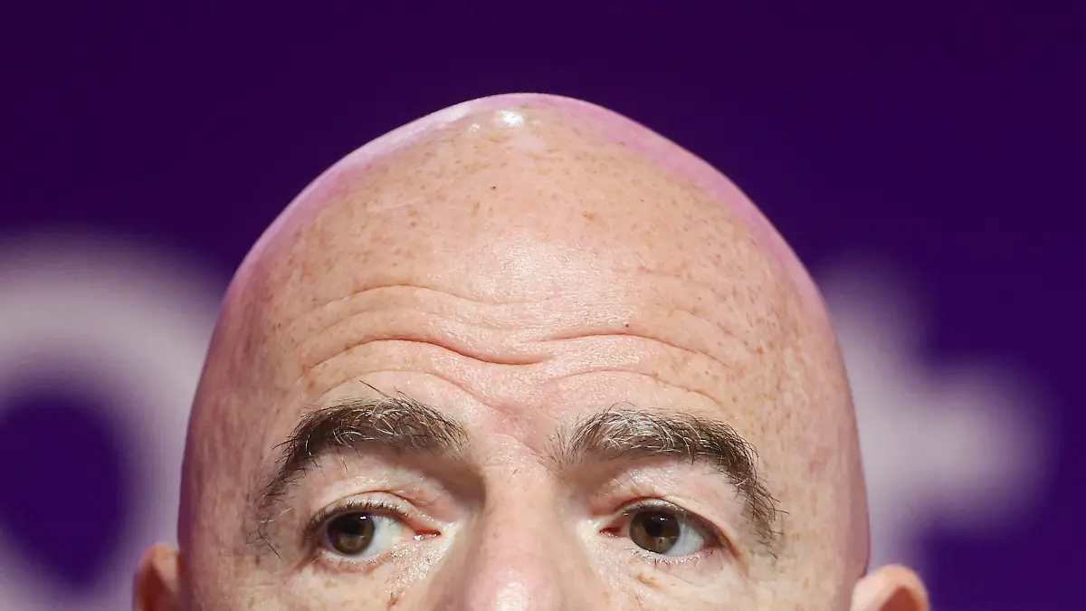 Sport Themen der Woche KW46 Mandatory Credit: Photo by Kieran McManus/Shutterstock 13622631t FIFA President Gianni Infantino Previews and Training, FIFA World Cup, WM, Weltmeisterschaft, Fussball 2022, Football, Qatar - 19 Nov 2022 Editorial Use Only Previews and Training, FIFA World Cup 2022, Football, Qatar - 19 Nov 2022 Editorial Use Only PUBLICATIONxINxGERxSUIxAUTXHUNxGRExMLTxCYPxROMxBULxUAExKSAxONLY Copyright: xKieranxMcManus/Shutterstockx 13622631t