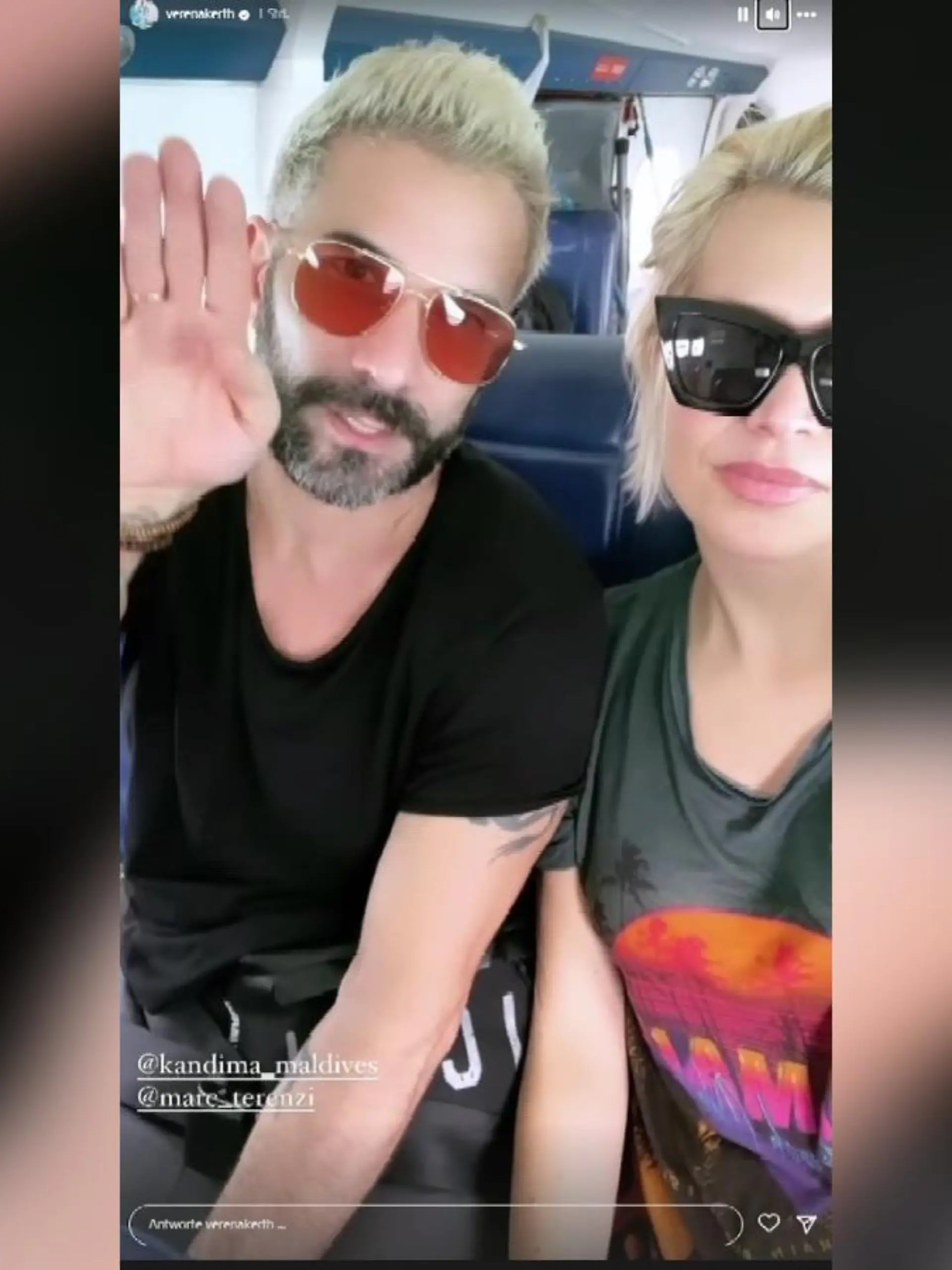 Marc Terenzi entführt Verena Kerth in den Liebesurlaub.