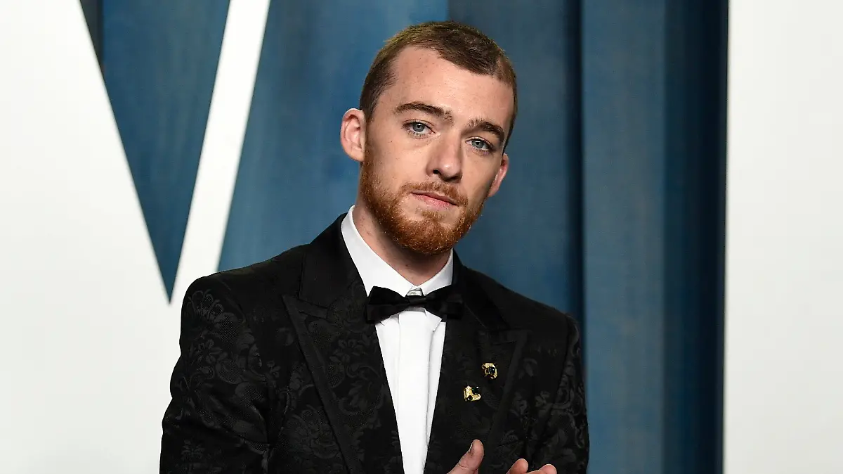 FILE - Angus Cloud arrives at the Vanity Fair Oscar Party on March 27, 2022, in Beverly Hills, Calif. Cloud, the actor who starred as the drug dealer Fezco "Fez" O'Neill on the HBO series "Euphoria," died of an overdose of cocaine, fentanyl and other substances, a Northern California coroner's office said Thursday. He died July 31 at his family home in Oakland, Calif. He was 25. (Photo by Evan Agostini/Invision/AP, File)