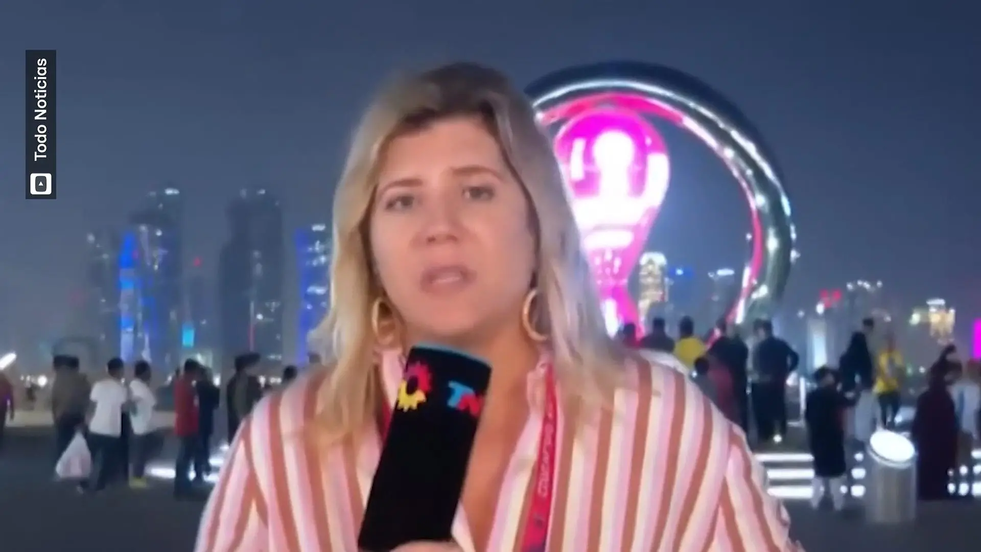 WM-Reporterin live im TV beklaut - dann passiert DAS! Reaktion der Polizei ist unfassbar