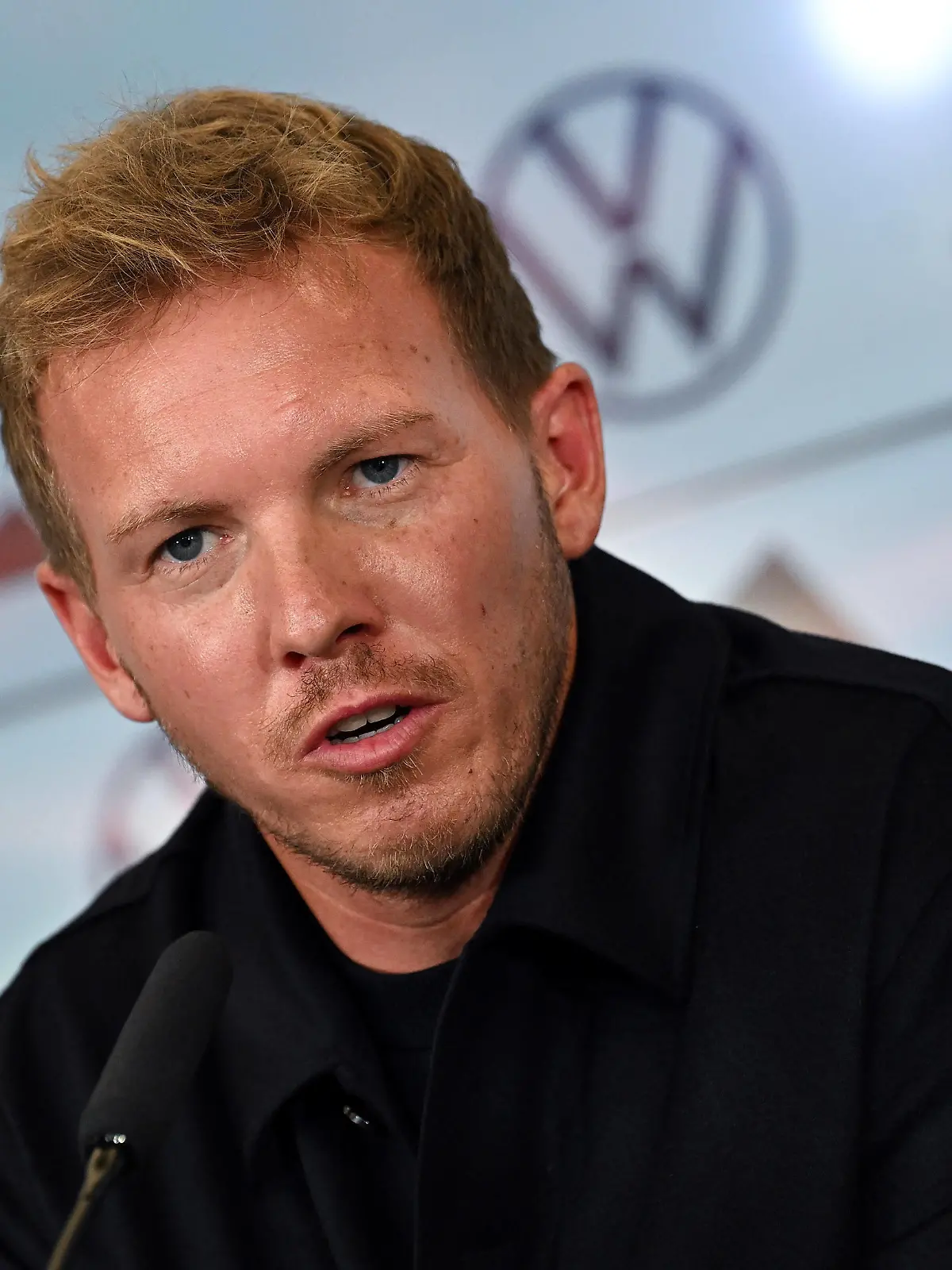 22.09.2023, xjhx, Fussball DFB, DFB Pressekonferenz emspor, v.l. Trainer Julian Nagelsmann Deutsche Fussball Nationalmannschaft DFB DFL/DFB REGULATIONS PROHIBIT ANY USE OF PHOTOGRAPHS as IMAGE SEQUENCES and/or QUASI-VIDEO Frankfurt am Main *** 22 09 2023, xjhx, football DFB, DFB press conference emspor, v l coach Julian Nagelsmann German national football team DFB DFL DFB REGULATES PROHIBIT ANY USE OF PHOTOGRAPHS as IMAGE SEQUENCES and or QUASI VIDEO Frankfurt am Main