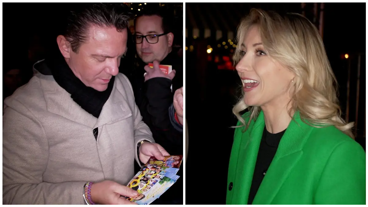 Stefan Mross und Anna-Carina Woitschack im RTL-Interview.