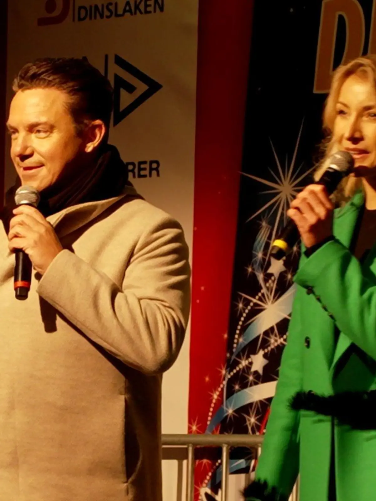 Stefan Mross und Anna-Carina Woitschack sind nach der Trennung zum ersten Mal zusammen aufgetreten.