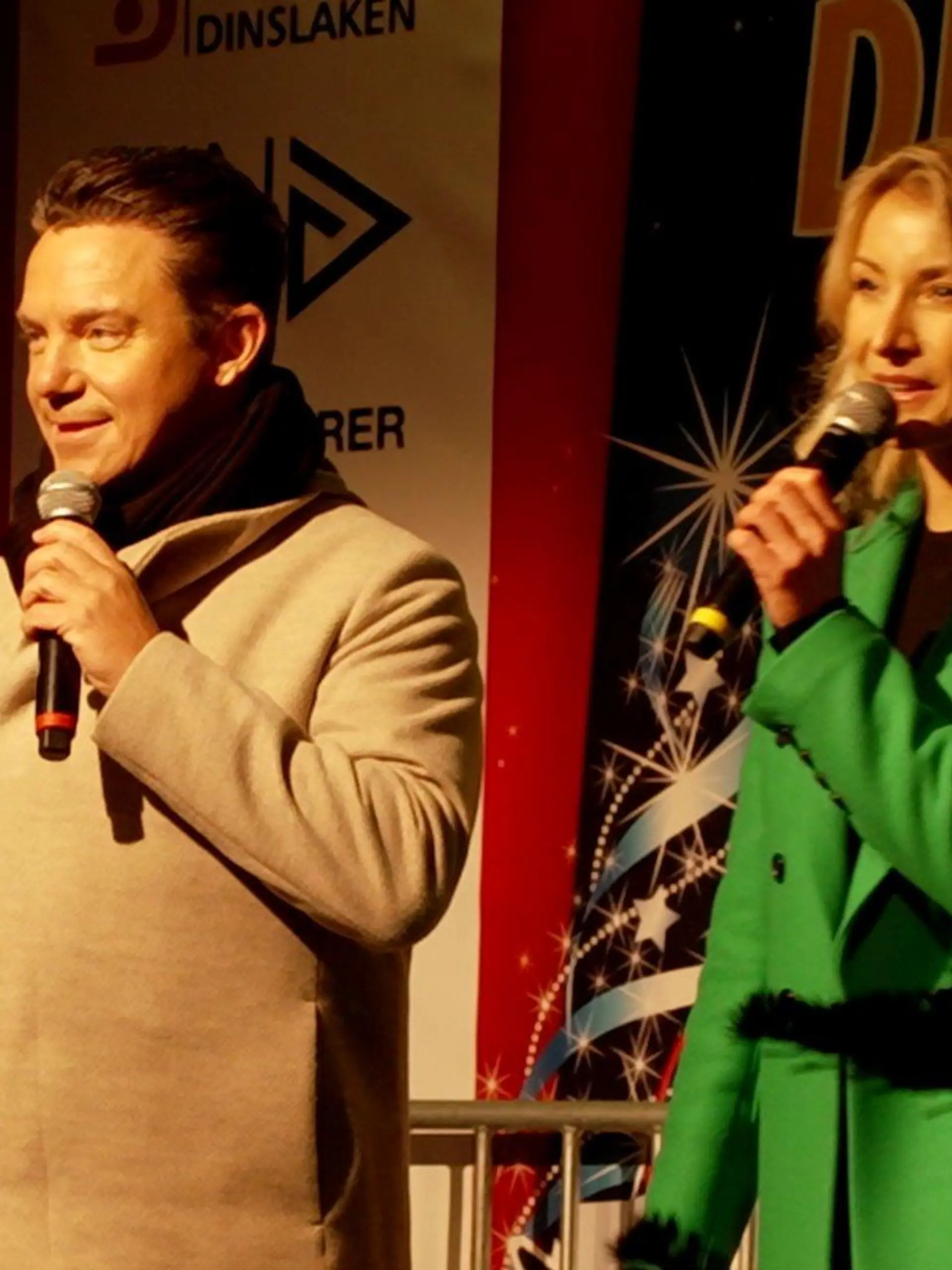 Stefan Mross und Anna-Carina Woitschack sind nach der Trennung zum ersten Mal zusammen aufgetreten.