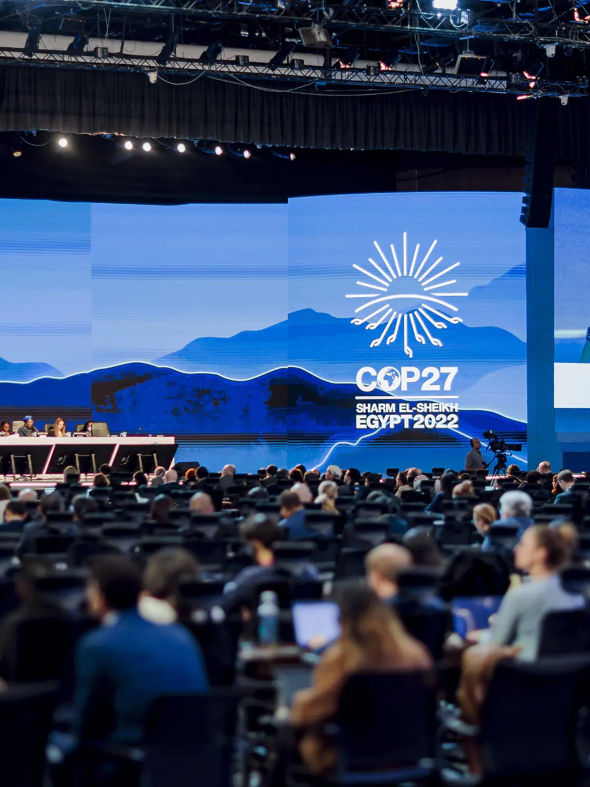  Plenarsitzung der COP27 Klimakonferenz. Scharm-el-Sheikh, 20.11.2022 Scharm-el-Sheikh Aegypten *** Plenary Session of the COP27 Climate Change Conference Sharm el Sheikh, 20 11 2022 Sharm el Sheikh Egypt Copyright: xThomasxTrutschelx