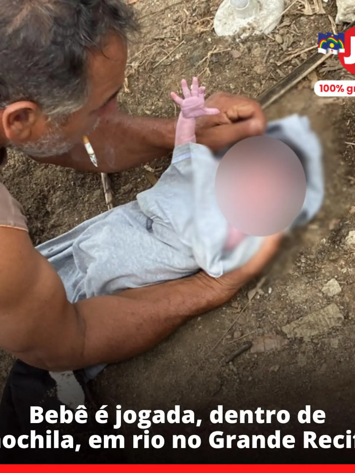 Baby von Brücke geworfen