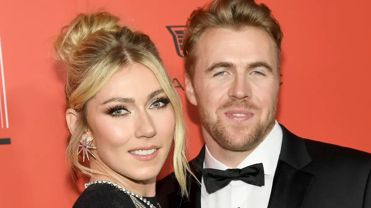 Mikaela Shiffrin, left, and Aleksander Aamodt Kilde attend the Time100 Gala, celebrating the 100 most influential people in the world, at Frederick P. Rose Hall, Jazz at Lincoln Center on Wednesday, April 26, 2023, in New York. (Photo by Evan Agostini/Invision/AP)