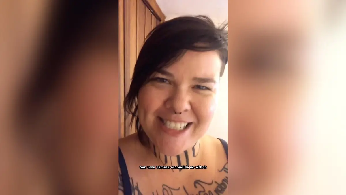 Júlia Stoppa machte eine schockierende Entdeckung in ihrem Airbnb.