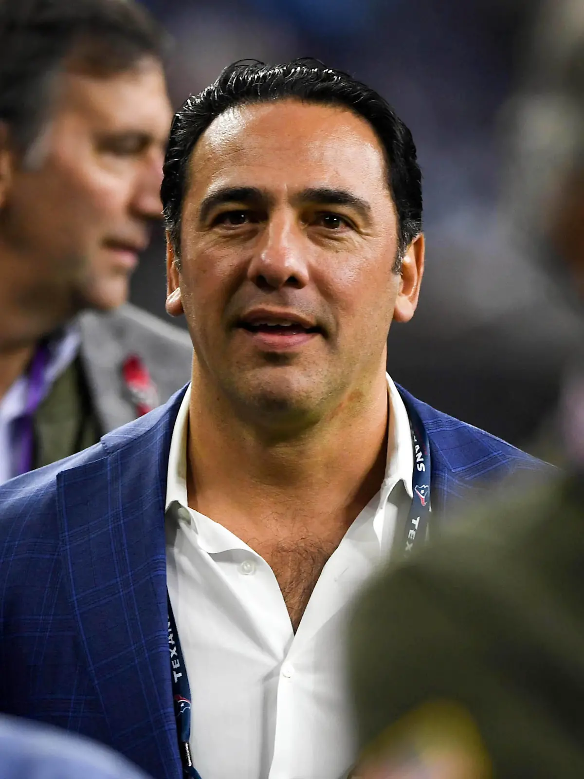 NFL, American Football Herren, USA Tennessee Titans at Houston Texans, Nov 26, 2018 Houston, TX, USA Houston Texans limited partner Javier Loya walks the sidelines prior to the game between the Houston Texans and the Tennessee Titans at NRG Stadium. Mandatory Credit: Shanna Lockwood-USA TODAY Sports, 26.11.2018 18:42:57, 11757424, NPStrans, NFL, NRG Stadium, Houston Texans, Tennessee Titans PUBLICATIONxINxGERxSUIxAUTxONLY Copyright: xShannaxLockwoodx 11757424