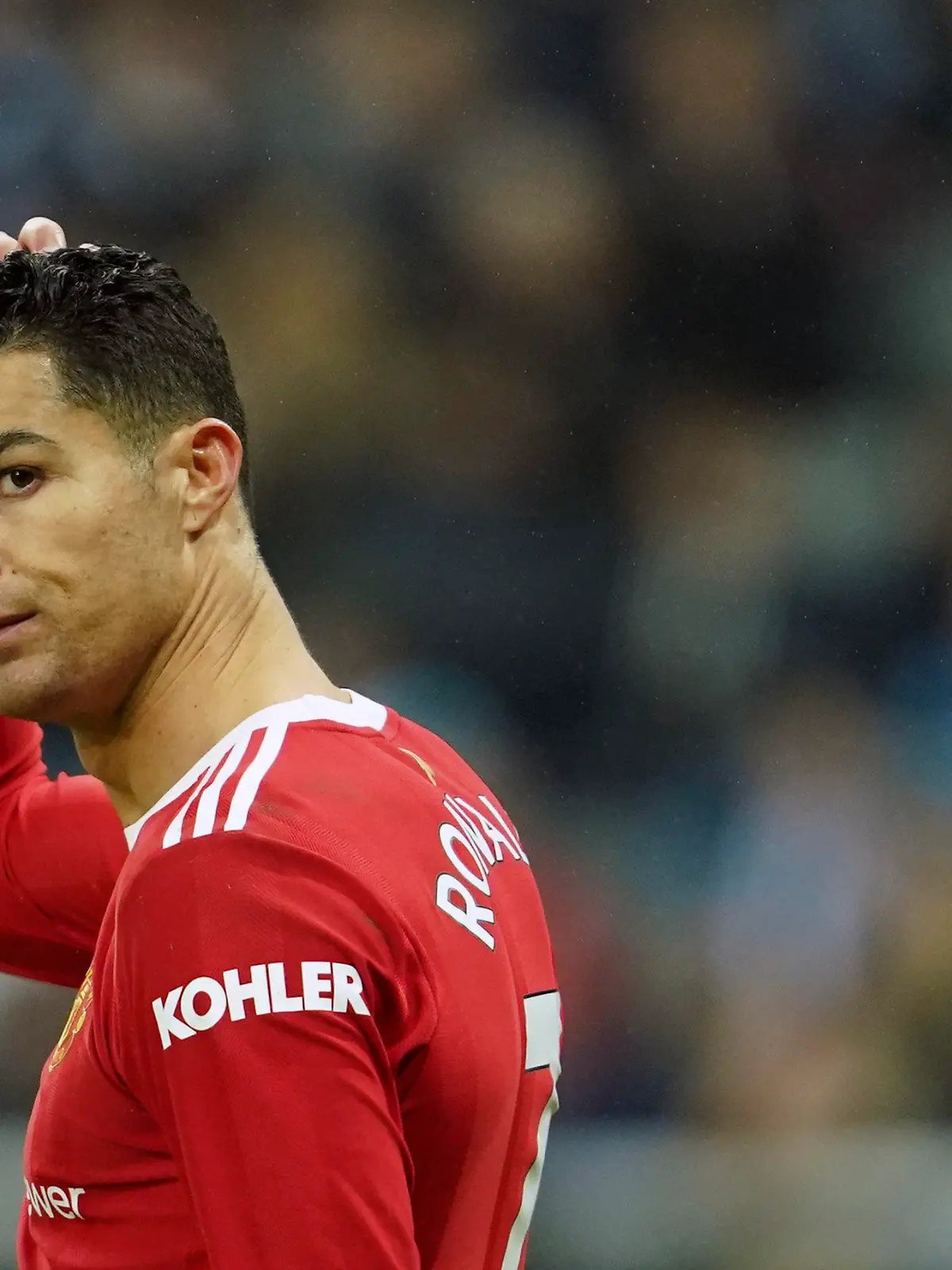 ARCHIV - 27.12.2021, Großbritannien, Newcastle: Cristiano Ronaldo fühlt sich bei Manchester United verraten (zu dpa: «Ronaldo fühlt sich von Manchester United «verraten»») Foto: Jon Super/AP/dpa +++ dpa-Bildfunk +++