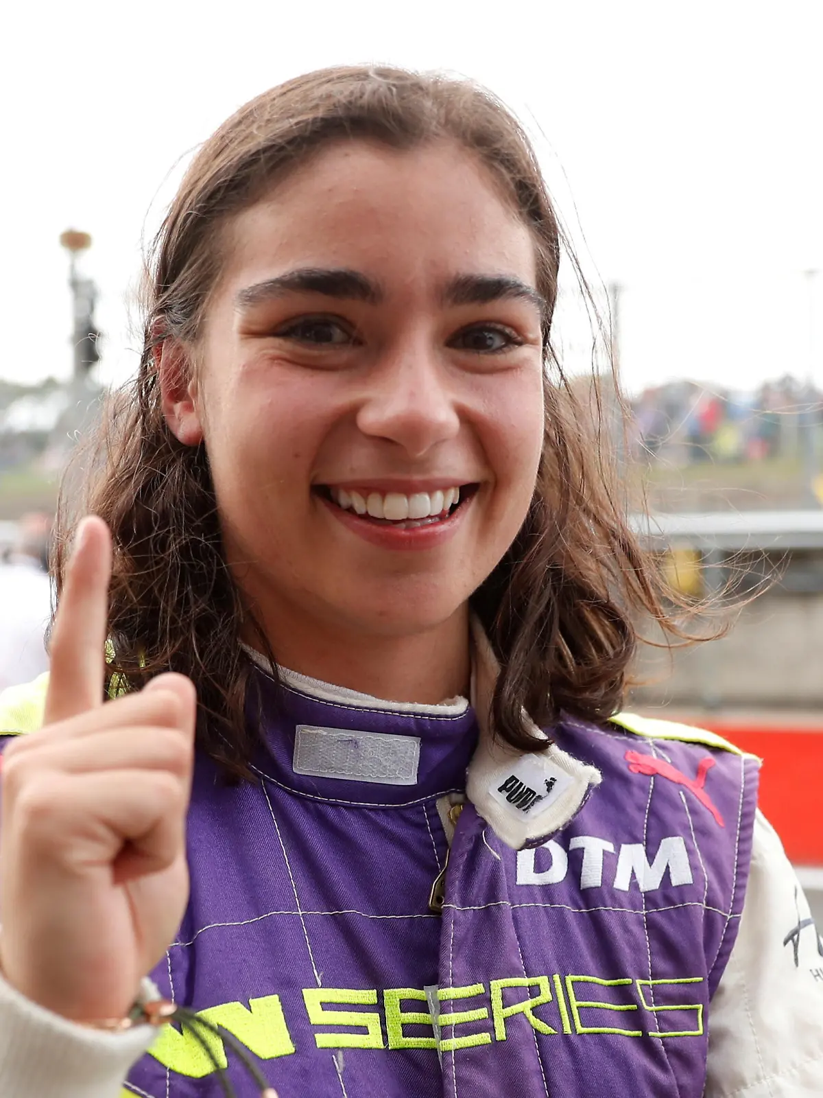 FILE PHOTO: Motorsports - W Series - Brands Hatch - Brands Hatch, West Kingsdown, Britain - August 11, 2019   Jamie Chadwick of Great Britain celebrates winning the W Series championship   REUTERS/Matthew Childs - RC1154D86CD0/File Photo