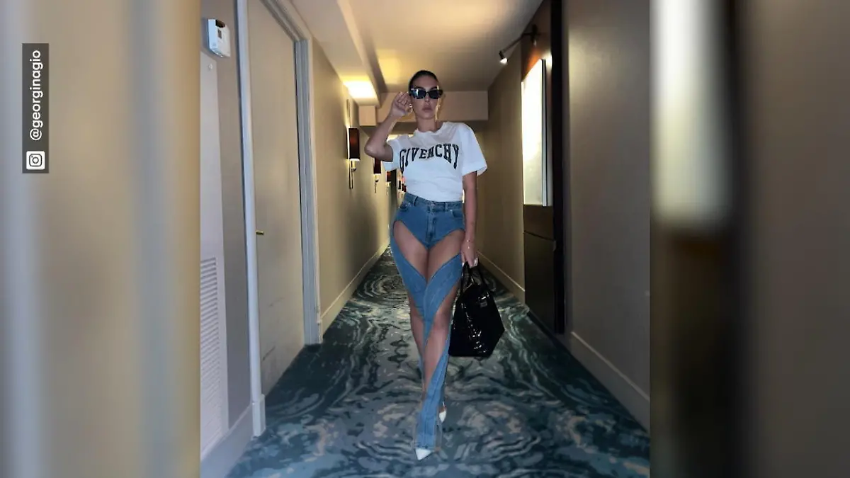 Georgina Rodriguez in sehr spezieller Hose Ronaldos Freundin zeigt Haut