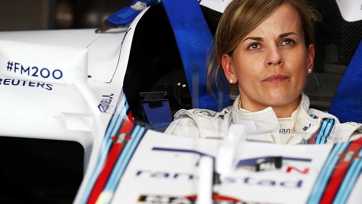Susie Wolff (GBR) Williams FW36 Development Driver.03.07.2014. Formula 1 World Championship, Rd 9, British Grand Prix, Silverstone, England, Preparation Day.- www.xpbimages.com, EMail: requests@xpbimages.com - copy of publication required for printed pictures. Every used picture is fee-liable. © Copyright: Batchelor / XPB Images