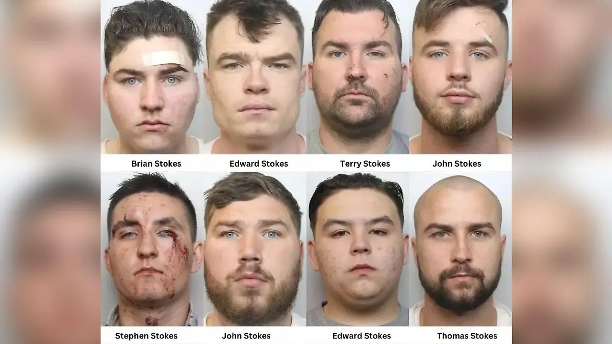 Diese acht Familienmitglieder sitzen nun gemeinsam hinter Gittern.