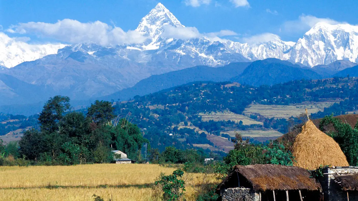 Nepal Country Annapurna region