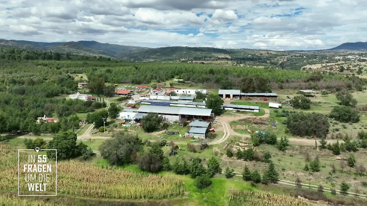 Auf dieser Farm, auf der die Dreharbeiten eigentlich geplant waren, kam es zu einem schweren Raubüberfall.