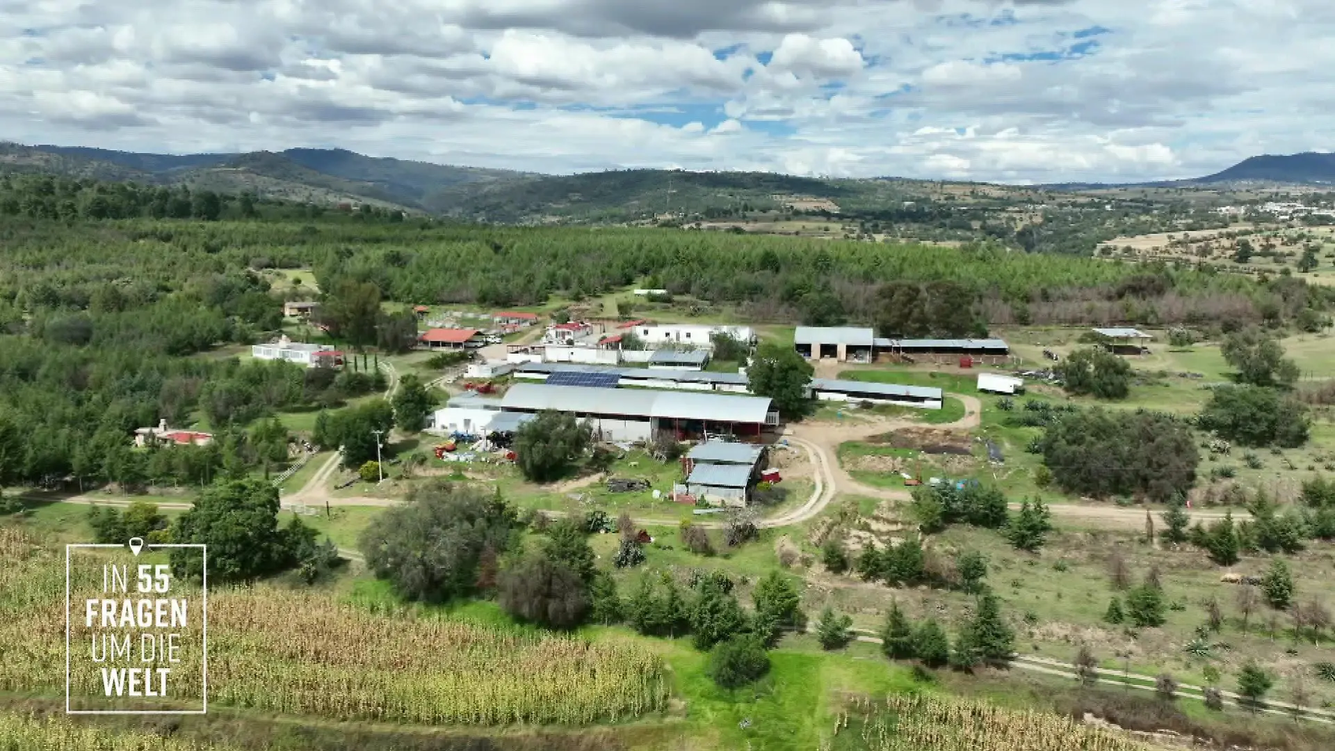 Auf dieser Farm, auf der die Dreharbeiten eigentlich geplant waren, kam es zu einem schweren Raubüberfall.