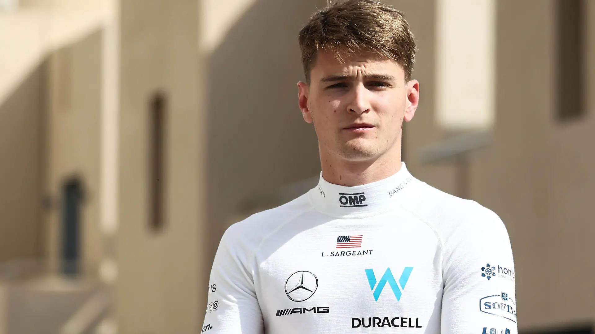 F1 Abu Dhabi Grand Prix Pracrtice 1 Logan Sargeant before the first practice ahead of the Formula 1 Abu Dhabi Grand Prix at Yas Marina Circuit in Abu Dhabi, United Arab Emirates on November 18, 2022. Abu Dhabi United Arab Emirates PUBLICATIONxNOTxINxFRA Copyright: xJakubxPorzyckix originalFilename:porzycki-f1abudha221118_npRuX.jpg