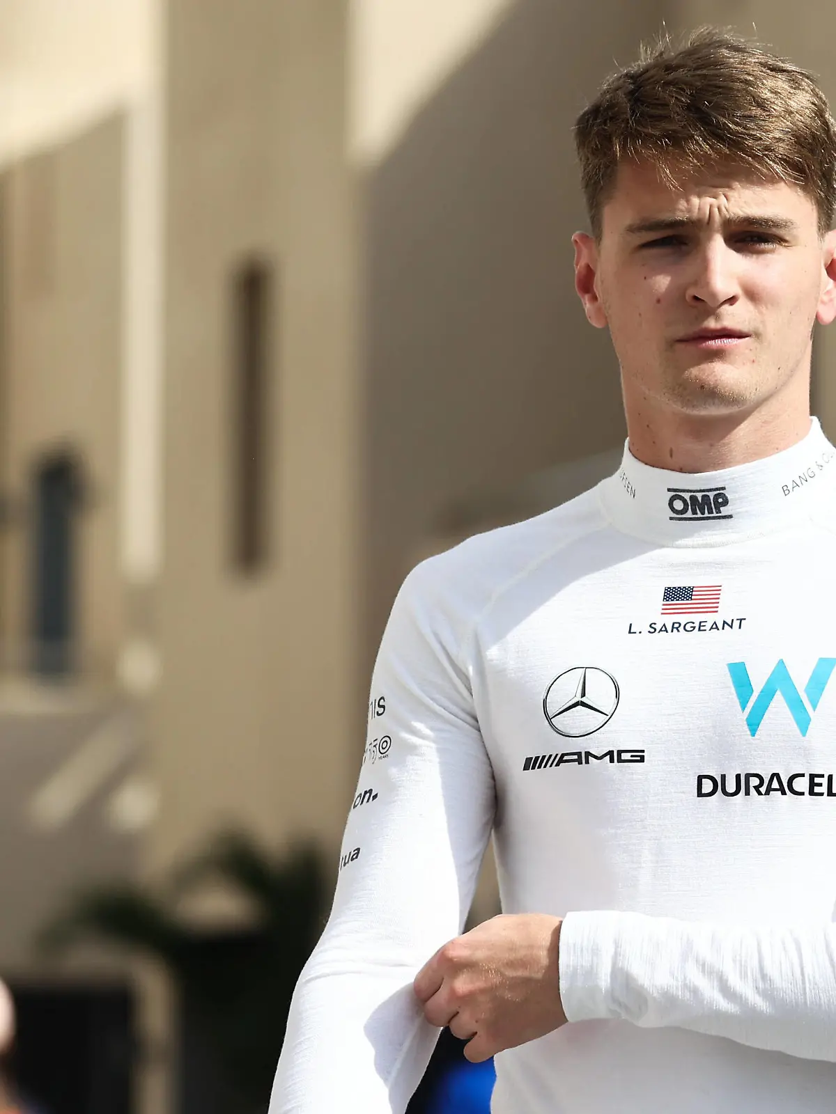 F1 Abu Dhabi Grand Prix Pracrtice 1 Logan Sargeant before the first practice ahead of the Formula 1 Abu Dhabi Grand Prix at Yas Marina Circuit in Abu Dhabi, United Arab Emirates on November 18, 2022. Abu Dhabi United Arab Emirates PUBLICATIONxNOTxINxFRA Copyright: xJakubxPorzyckix originalFilename:porzycki-f1abudha221118_npRuX.jpg 