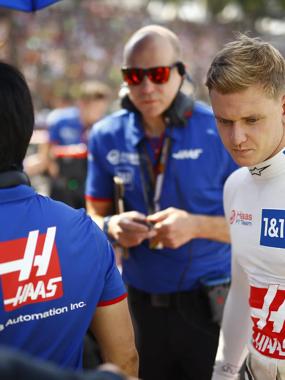  RECORD DATE NOT STATED Formula 1 2022: Sao Paulo GP AUToDROMO JOS CARLOS PACE, BRAZIL - NOVEMBER 13: Mick Schumacher, Haas F1 Team during the Sao Paulo GP at Autodromo Jos Carlos Pace on Sunday November 13, 2022 in Sao Paulo, Brazil. Photo by Andy Hone / LAT Images Images PUBLICATIONxINxGERxSUIxAUTxHUNxONLY GP2221_143156_ONZ7123