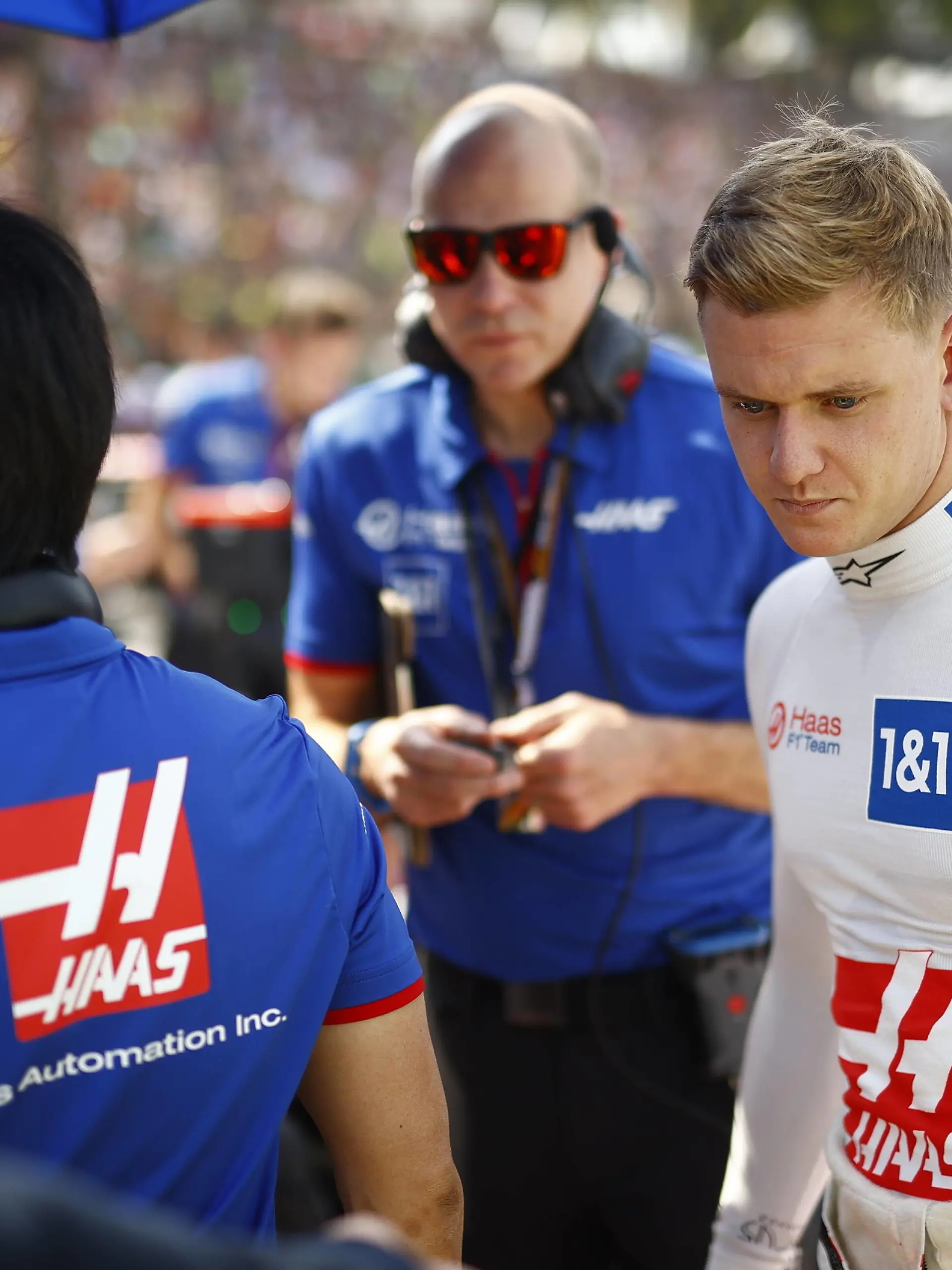  RECORD DATE NOT STATED Formula 1 2022: Sao Paulo GP AUToDROMO JOS CARLOS PACE, BRAZIL - NOVEMBER 13: Mick Schumacher, Haas F1 Team during the Sao Paulo GP at Autodromo Jos Carlos Pace on Sunday November 13, 2022 in Sao Paulo, Brazil. Photo by Andy Hone / LAT Images Images PUBLICATIONxINxGERxSUIxAUTxHUNxONLY GP2221_143156_ONZ7123