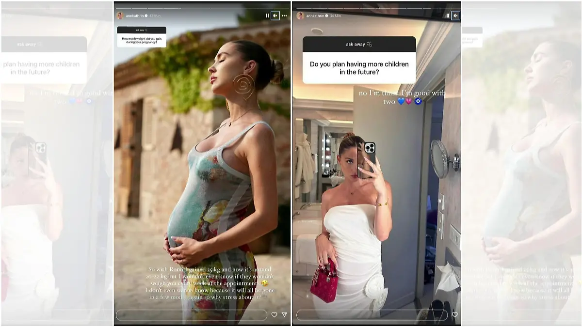 Ann-Kathrin Götze beantwortet bei Instagram Fragen zu ihrer Schwangerschaft.