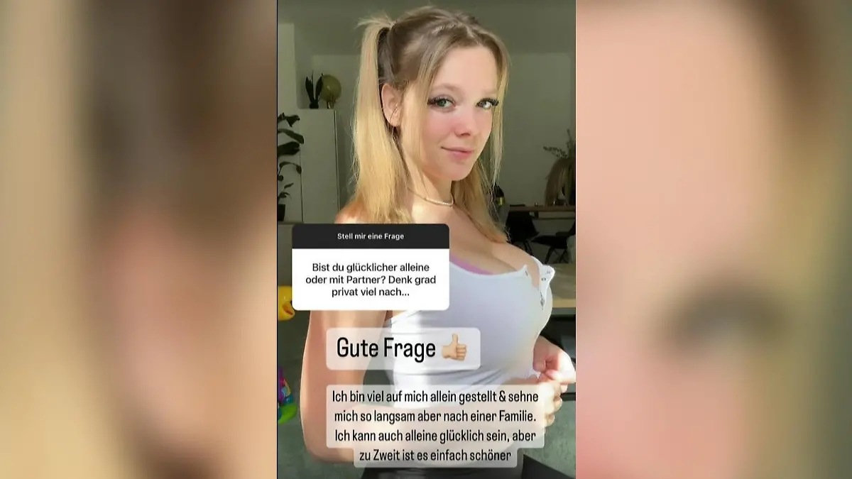 Screenshot aus Anne Wünsches Instagram-Story.