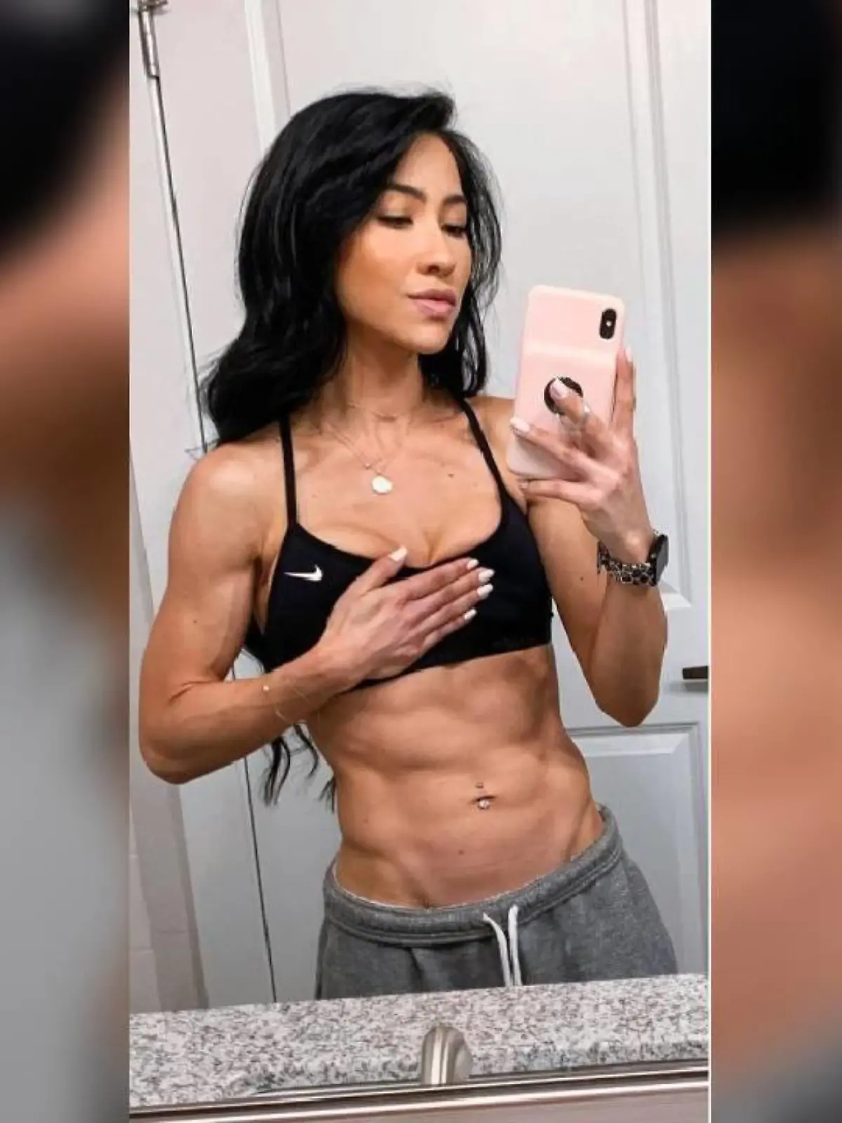 Stephanie Buttermore hungerte sich jahrelang bei gleichzeitig extrem hartem Training auf ein Minimum-Körpergewicht runter - doch sie konnte der Fitness-Falle noch entkommen