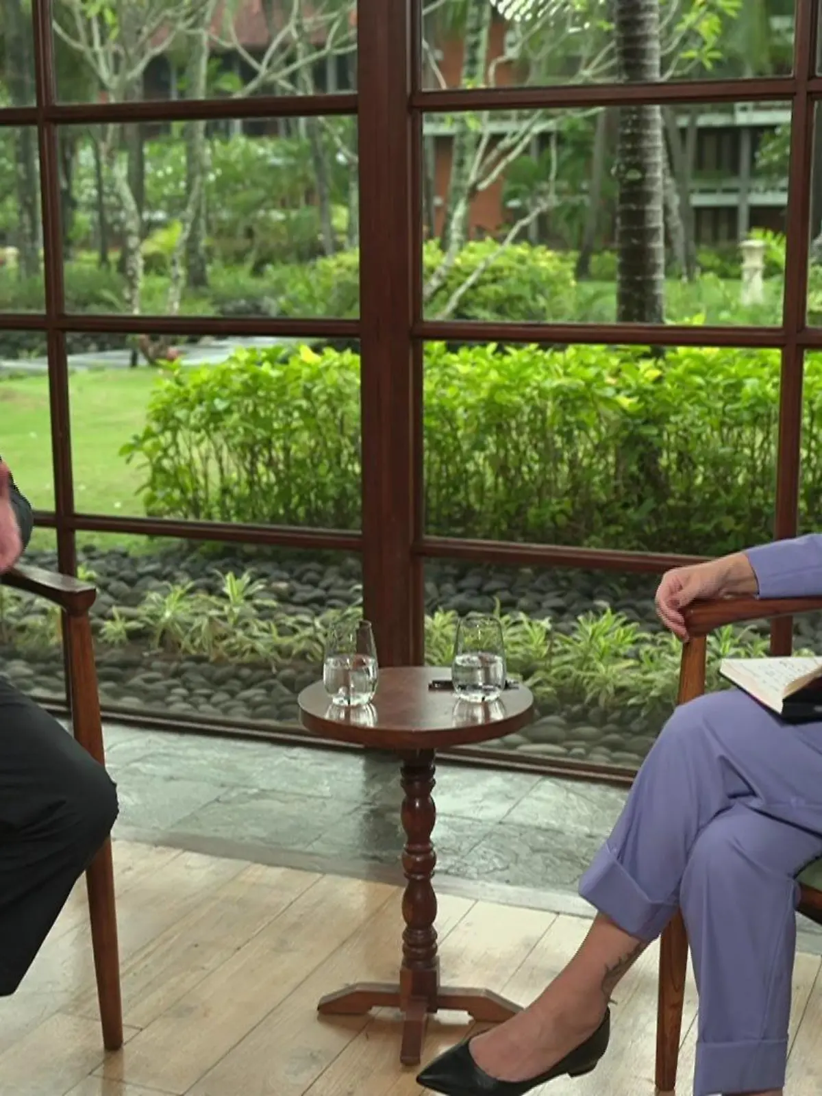 Bundeskanzler Olaf Scholz im Interview mit Pinar Atalay.