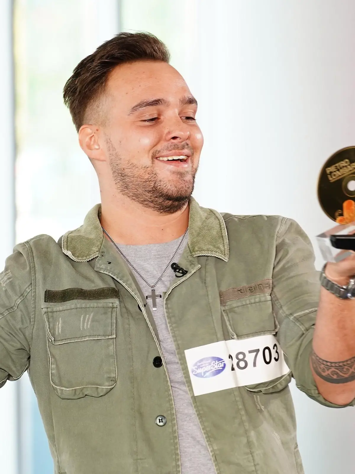 Kevin Jenewein räumt "Goldene CD" ab.