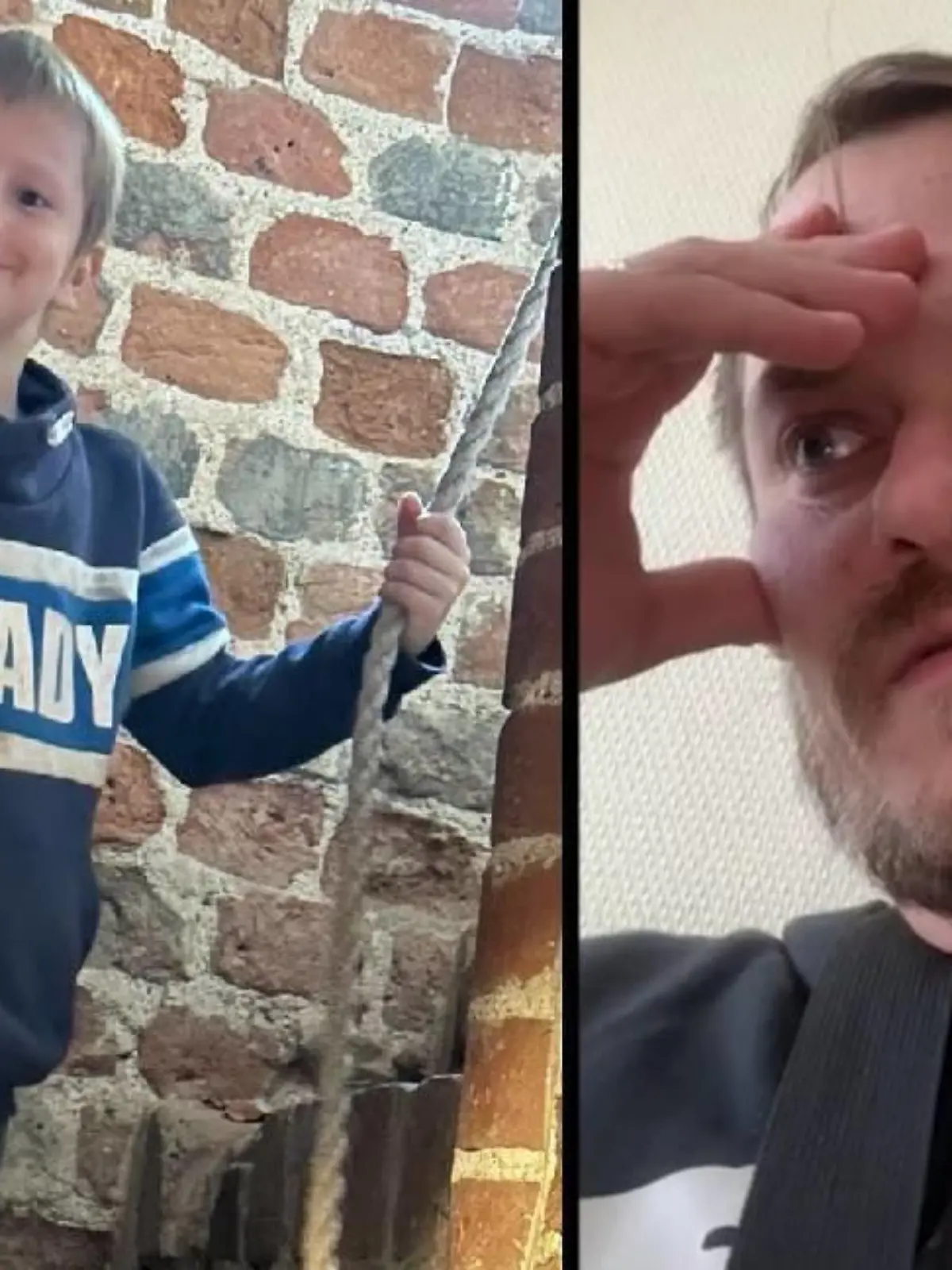 Joel und sein Vater Till K.