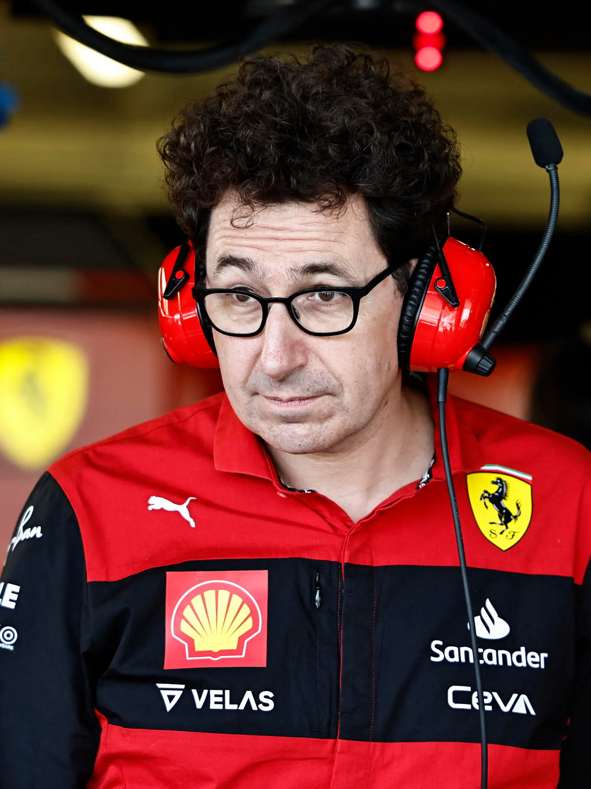 Formula One F1 - Azerbaijan Grand Prix - Baku City Circuit, Baku, Azerbaijan - June 11, 2022 Ferrari team principal Mattia Binotto before practice REUTERS/Hamad I Mohammed