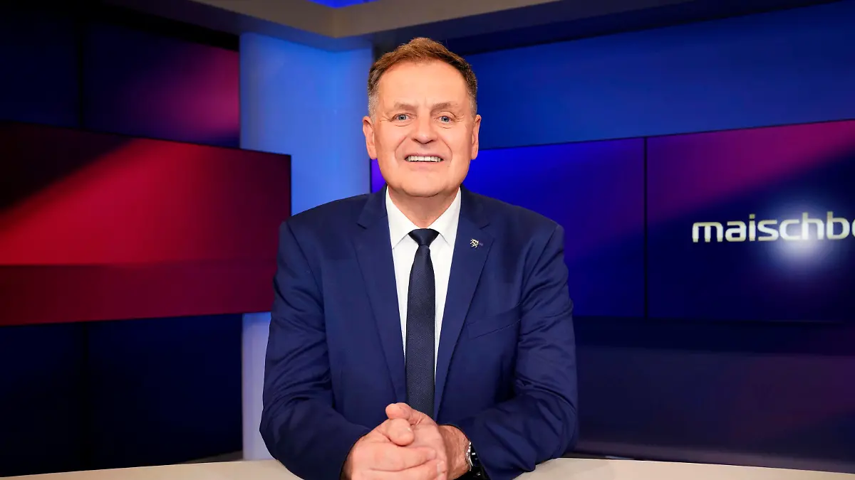 Richard Arnold in der ARD-Talkshow maischberger im Studio Berlin Adlershof. Berlin, 26.09.2023 *** Richard Arnold in the ARD talk show maischberger in the studio Berlin Adlershof Berlin, 26 09 2023 Foto:xT.xBartillax/xFuturexImagex maischberger2609_3918