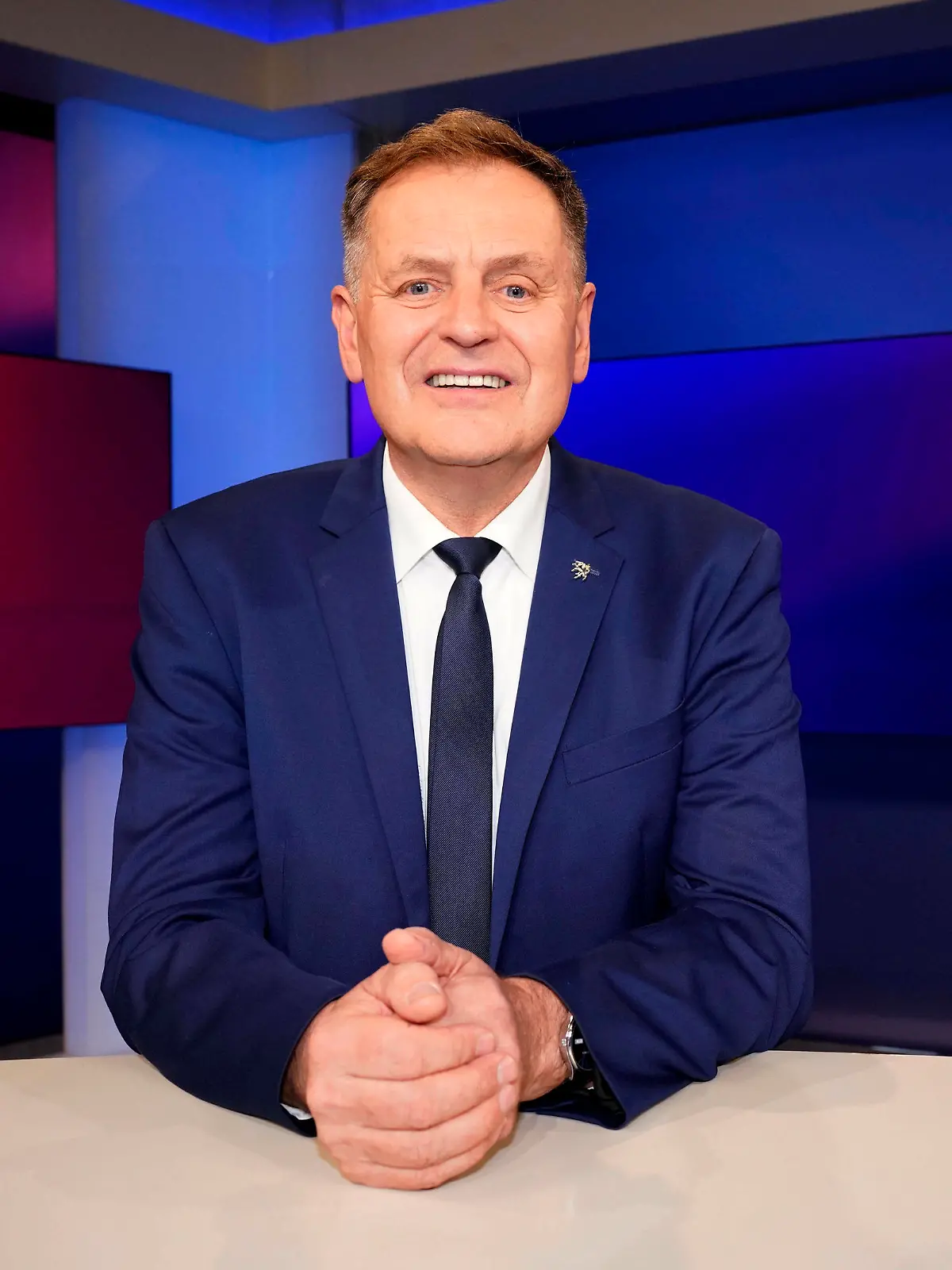 Richard Arnold in der ARD-Talkshow maischberger im Studio Berlin Adlershof. Berlin, 26.09.2023 *** Richard Arnold in the ARD talk show maischberger in the studio Berlin Adlershof Berlin, 26 09 2023 Foto:xT.xBartillax/xFuturexImagex maischberger2609_3918