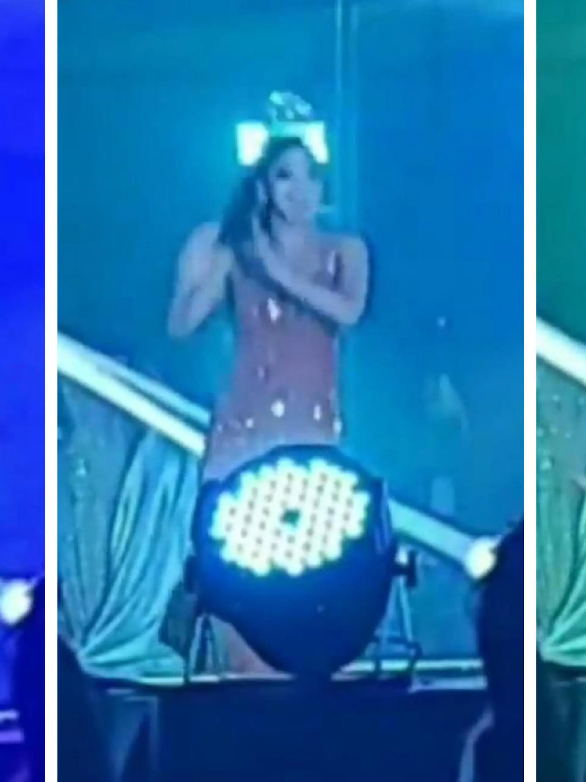 Diese Schönheitskönigin legt einen Abgang der anderen Art hin. Als die amtierende Miss Hinatuan ihren letzten Walk auf der Bühne macht, stürzt sie plötzlich und rauscht weg. Wie sie reagiert? Das sehen Sie im Video.