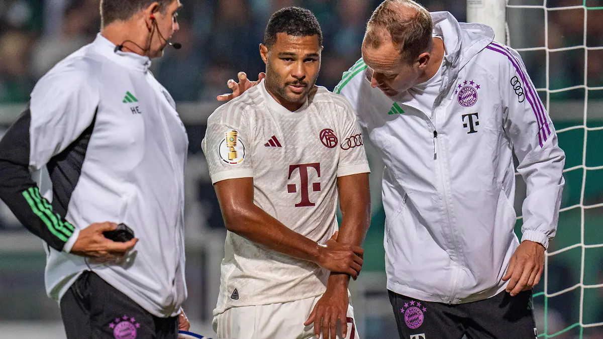 Serge Gnabry FC Bayern Muenchen, 7 SC Preussen Muenster vs. FC Bayern Muenchen , Fussball, DFB Pokal, 1. Runde, 26.09.2023 DFL REGULATIONS PROHIBIT ANY OUSE OF PHOTOGRAPHS AS IMAGE SEQUENCES AND/OR QUASI-VIDEO SC Preussen Muenster vs. FC Bayern Muenchen , Fussball, DFB Pokal, 1. Runde, 26.09.2023 Muenster *** Serge Gnabry FC Bayern Muenchen, 7 SC Preussen Muenster vs FC Bayern Muenchen , Football, DFB Pokal, 1 Round, 26 09 2023 DFL REGULATES PROHIBIT ANY OUSE OF PHOTOGRAPHS AS IMAGE SEQUENCES AND OR QUASI VIDEO SC Preussen Muenster vs FC Bayern Muenchen , Football, DFB Pokal, 1 Round, 26 09 2023 Muenster Copyright: xEibner-Pressefoto/BahhoxKarax EP_SCP
