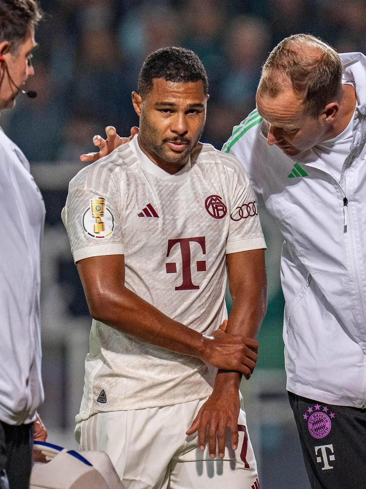 Serge Gnabry FC Bayern Muenchen, 7 SC Preussen Muenster vs. FC Bayern Muenchen , Fussball, DFB Pokal, 1. Runde, 26.09.2023 DFL REGULATIONS PROHIBIT ANY OUSE OF PHOTOGRAPHS AS IMAGE SEQUENCES AND/OR QUASI-VIDEO SC Preussen Muenster vs. FC Bayern Muenchen , Fussball, DFB Pokal, 1. Runde, 26.09.2023 Muenster *** Serge Gnabry FC Bayern Muenchen, 7 SC Preussen Muenster vs FC Bayern Muenchen , Football, DFB Pokal, 1 Round, 26 09 2023 DFL REGULATES PROHIBIT ANY OUSE OF PHOTOGRAPHS AS IMAGE SEQUENCES AND OR QUASI VIDEO SC Preussen Muenster vs FC Bayern Muenchen , Football, DFB Pokal, 1 Round, 26 09 2023 Muenster Copyright: xEibner-Pressefoto/BahhoxKarax EP_SCP