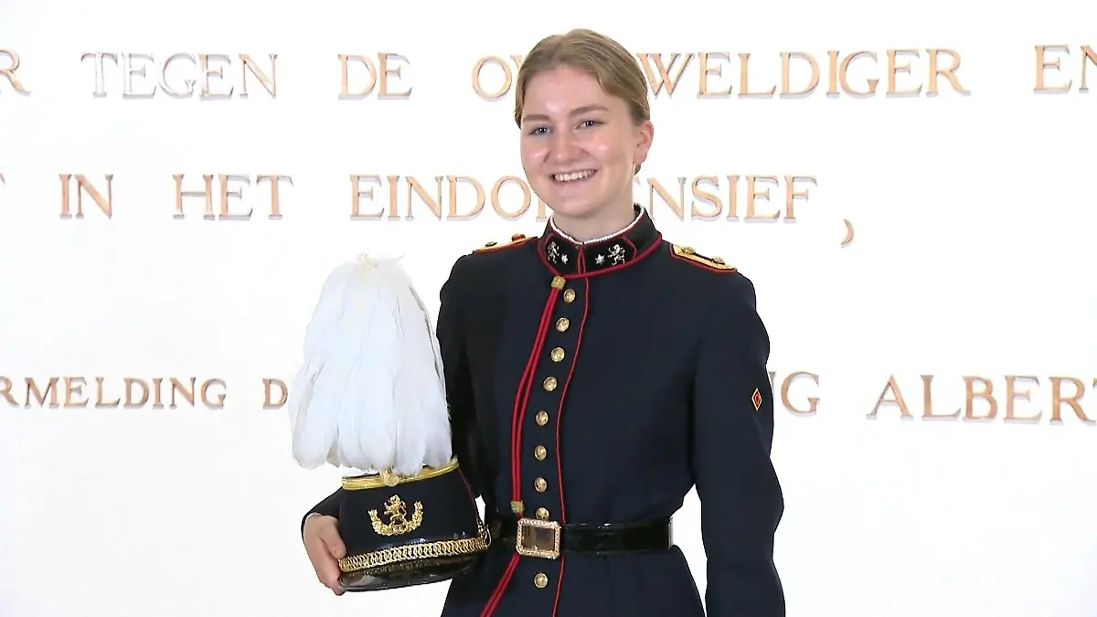 Kronprinzessin Elisabeth von Belgien ist jetzt Offizierin Neuer Meilenstein erreicht