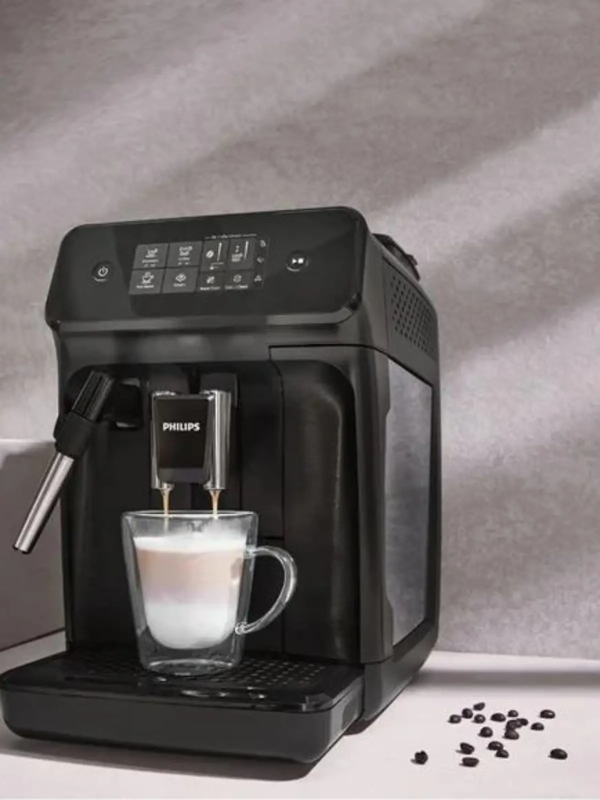 Philips Kaffeevollautomat aus dem Lidl Angebot auf der Küchenzeile