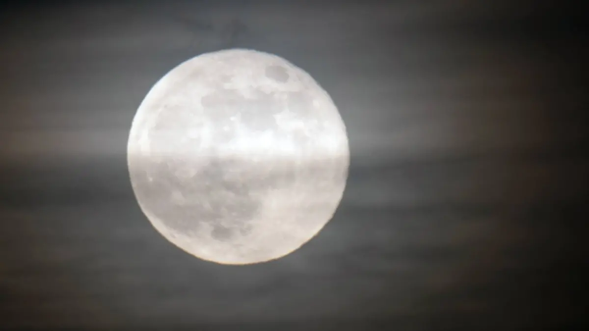 Vollmond, Deutschland | full moon, Germany | Verwendung weltweit